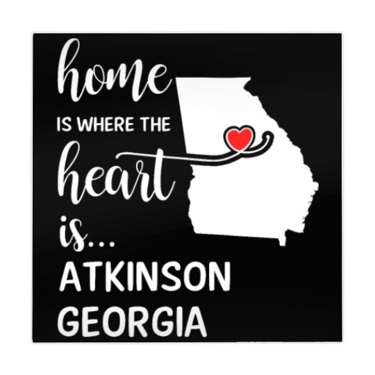 Atkinson County Georgia Is Where My Heart Is Cool Mahjong Mats