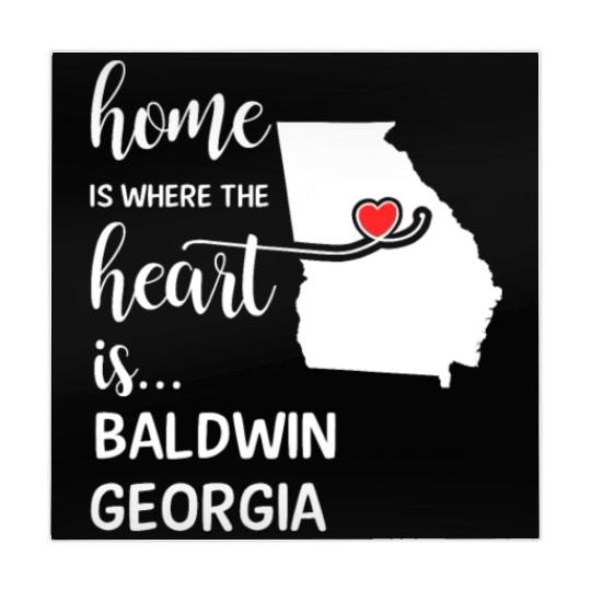 Baldwin County Georgia Is Where My Heart Is Cool Mahjong Mats