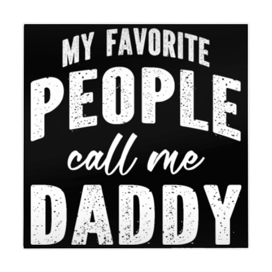 My Favorite People Call Me Daddy Mahjong Mats