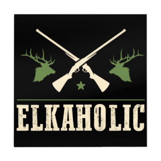 Elk Hunting Elkaholic Hunters Mahjong Mats