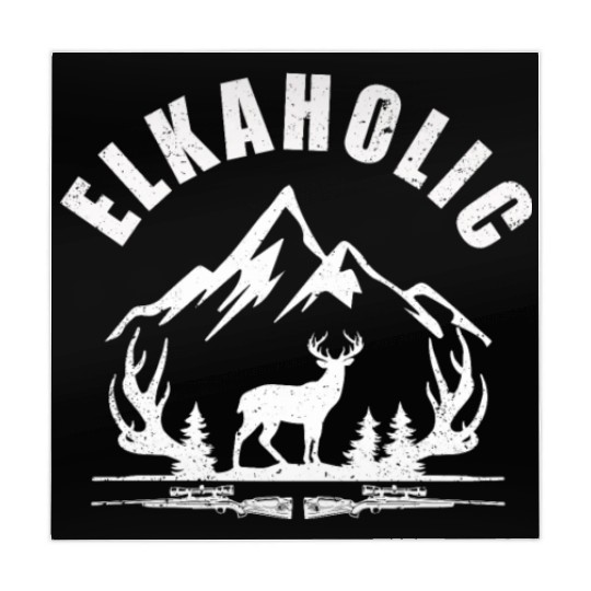 Elk Hunting Elkaholic Hunters Mahjong Mats