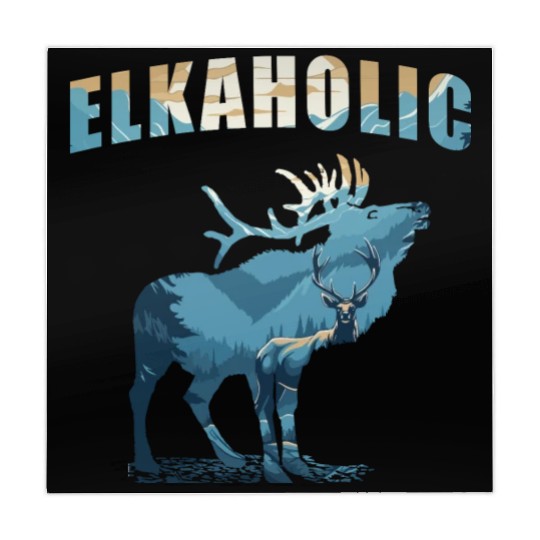 Elk Hunting Elkaholic Hunters Mahjong Mats