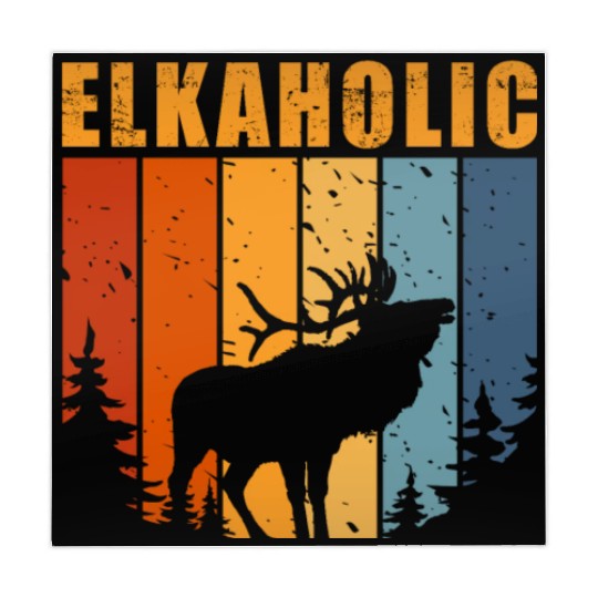 Elk Hunting Elkaholic Hunters Mahjong Mats