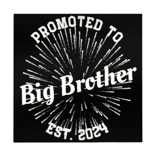 Promoted to Big Brother Baby Announcement New-born Mahjong Mats