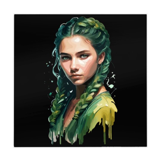 green Girl Mahjong Mats