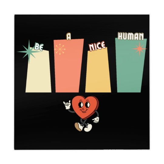 Be a nice human Mahjong Mats