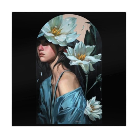 Nocturnal Blossom Amidst Shadows Mahjong Mats