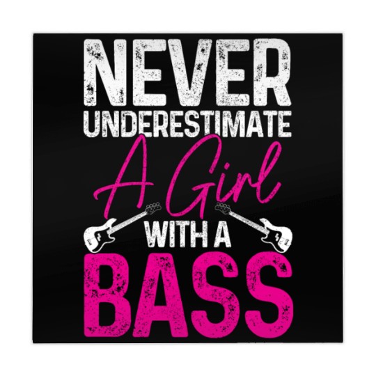 Bass Guitar Player Bassist Funny Gift Mahjong Mats