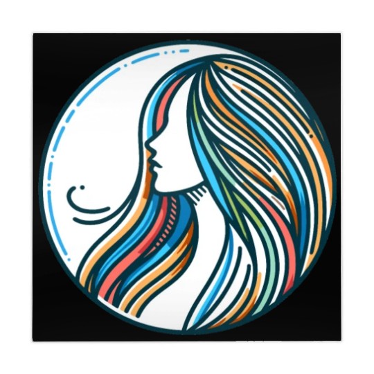 Woman, Spectrum of Serenity Mahjong Mats