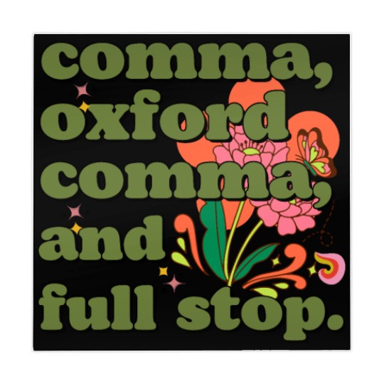 Oxford comma. For grammar students and teachers Mahjong Mats