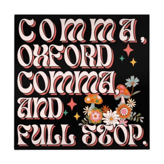 Oxford comma. For grammar students and teachers Mahjong Mats