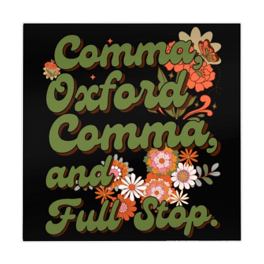 Oxford comma. For grammar students and teachers Mahjong Mats