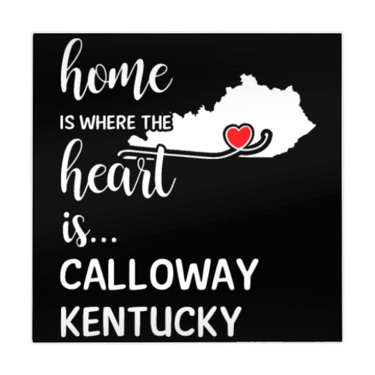 Calloway County Kentucky Is Where My Heart Is Gift Mahjong Mats