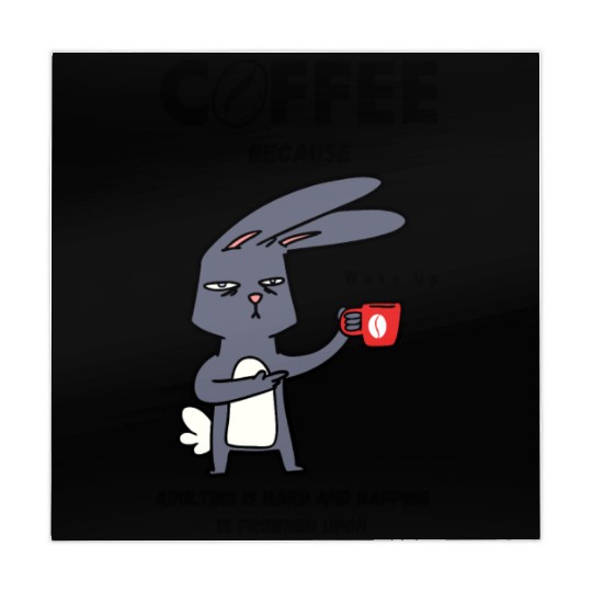 Coffee, Because Adulting is Hard Mahjong Mats