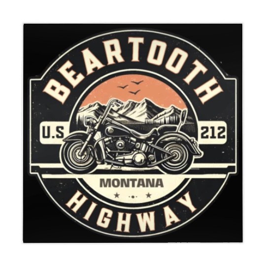 Beartooth Highway US 212 Mahjong Mats