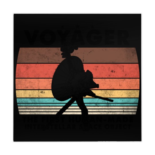 Voyager 1977 Retro Space Probe Mission Mahjong Mats
