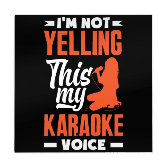 Funny Karaoke Singer Singing Musician Karaoke Gift Mahjong Mats