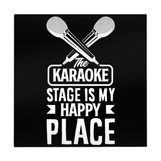 Funny Karaoke Singer Singing Musician Karaoke Gift Mahjong Mats