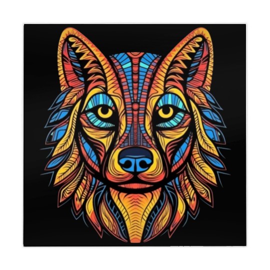 German Shepherd Funny Dog Street Art Comic Pet Mahjong Mats