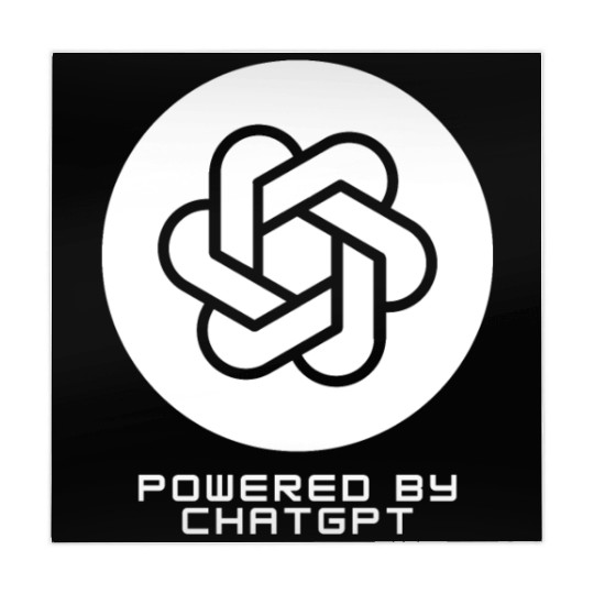 Powered by ChatGPT (White Design) Mahjong Mats