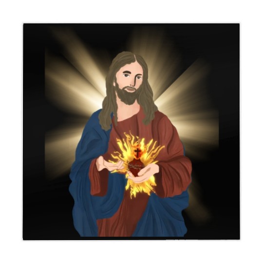 sacred heart of jesus Mahjong Mats