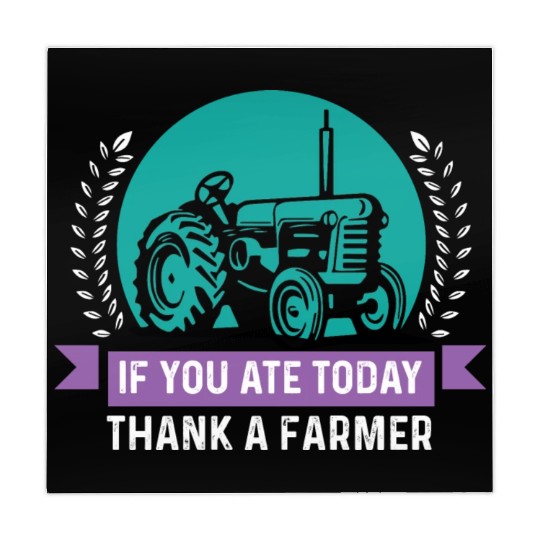 Thank a Farmer Thankful Person Gift Mahjong Mats