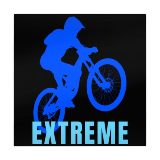 Mountain Bike (blue and light blue design) Mahjong Mats