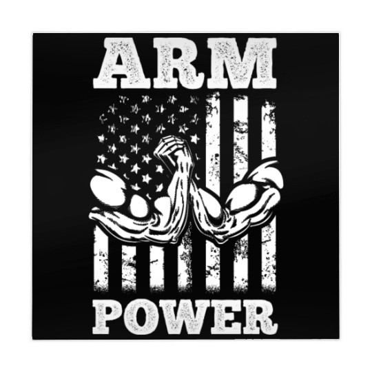 Arm Wrestling US Flag Arm Wrestler Arm Power Mahjong Mats