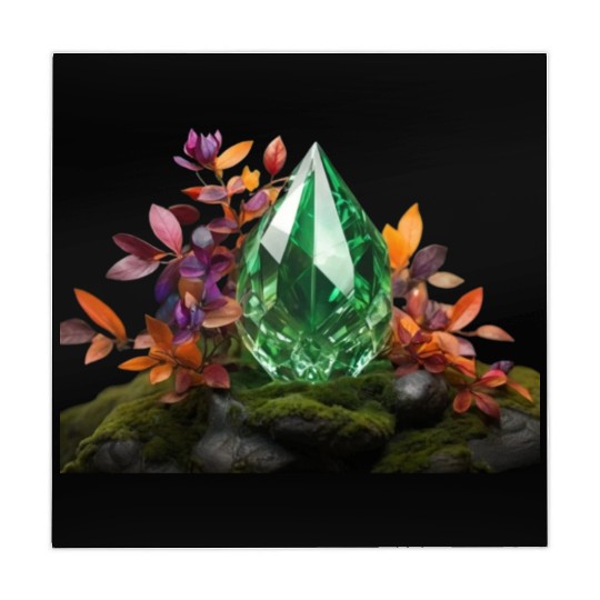 green crystal Mahjong Mats