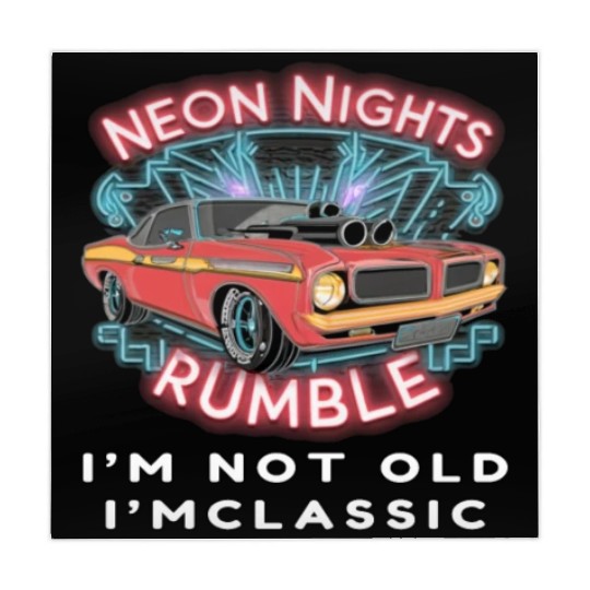 Statement of Classic Confidence Apparel- Hot Rod Mahjong Mats