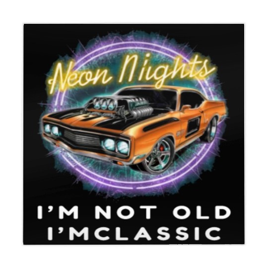 Timeless Neon Statement Mahjong Mats - Hot Rod