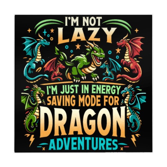 DRAGON ADVENTURES - I'm Not Lazy Mahjong Mats
