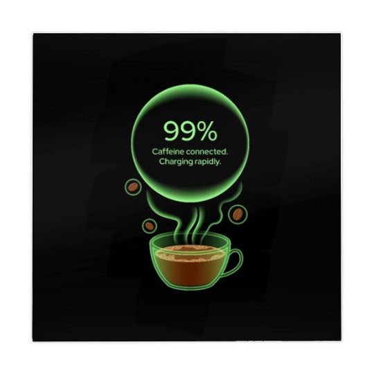 Caffeine charging - charging rapidly Mahjong Mats