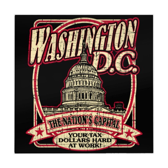 Washington D.C. Souvenir Satire Mahjong Mats