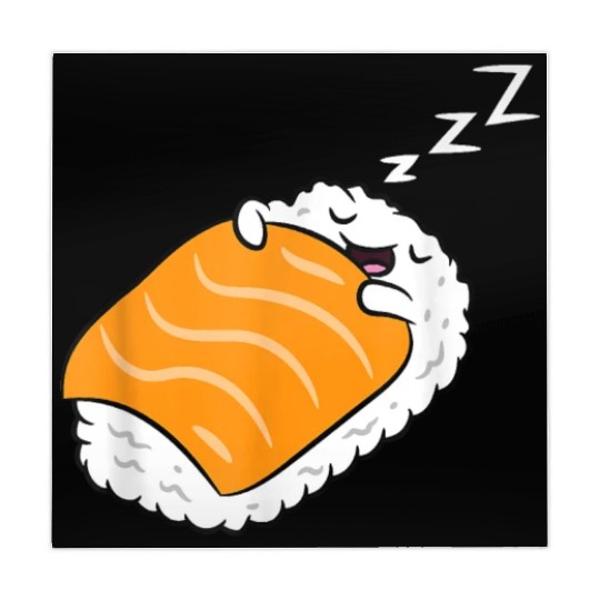 Cute Sushi Kawaii Japanese Food Sleeping Sushi Pa Mahjong Mats