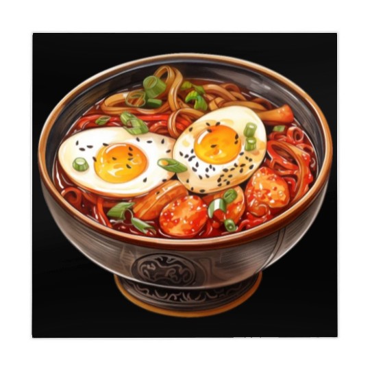 Korean Rabokki - Ramen and Tteokbokki Mahjong Mats