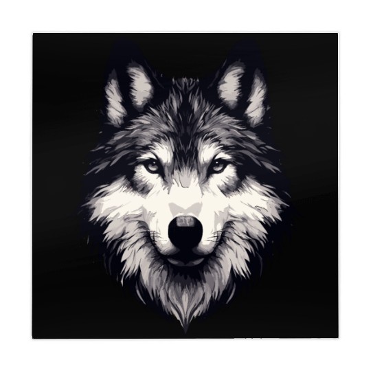 Mystic Alpha Wolf Mahjong Mats