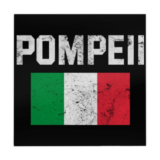 Pompeii Flag Italy Geology Mahjong Mats