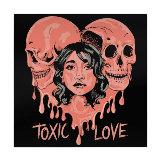 Toxic Love Valentine Couple Mahjong Mats