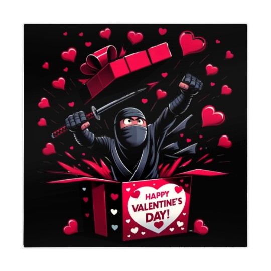 Ninja Valentine Surprise Mahjong Mats