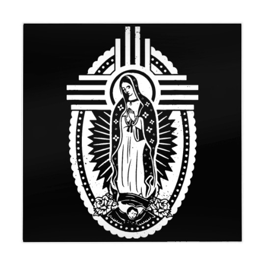 Blessed Virgin Mary Our Lady of Guadalupe Mahjong Mats