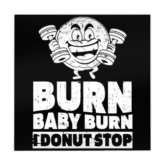 Fitness Donut Funny Donut Gym Mahjong Mats