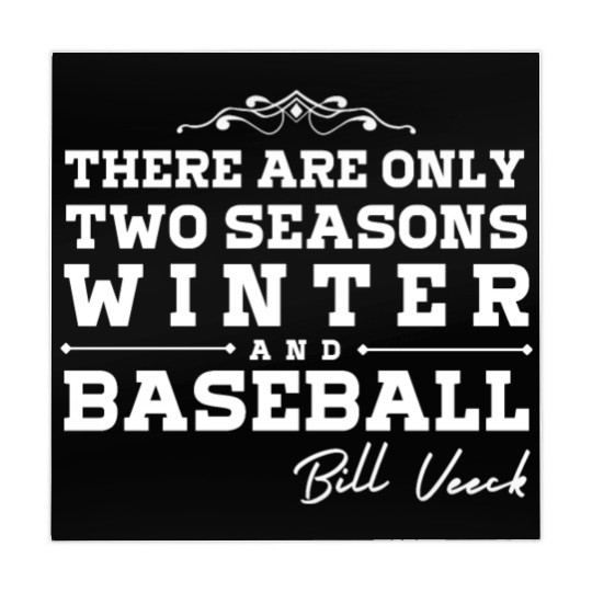 There are only two seasons - winter and Baseball Mahjong Mats