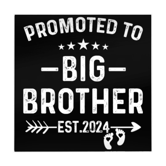 Promoted to Big Brother Est 2024 Bro Est 2024 Mahjong Mats