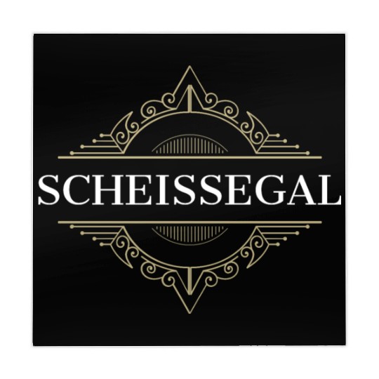 SCHEISSEGAL with whisky charm (don't give a shit) Mahjong Mats