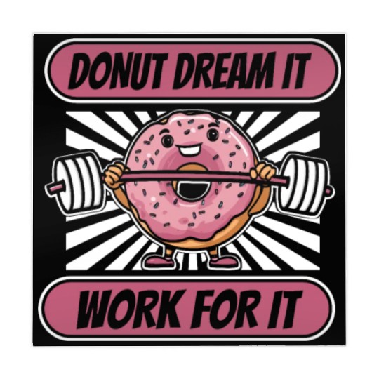 Fitness Donut Donut Gym Mahjong Mats