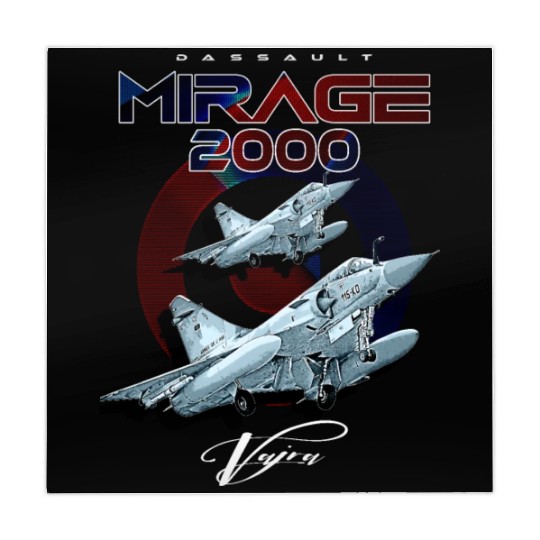 Dassault Mirage 2000 French Vintage Multi-Role Fig Mahjong Mats