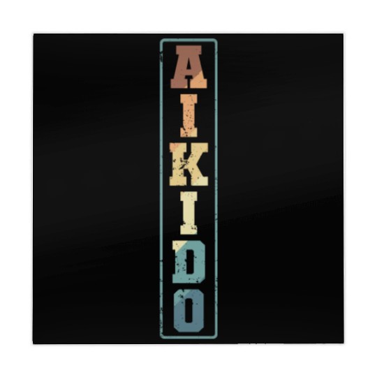 Aikido elegant Martial Arts Training Mahjong Mats