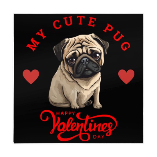 My Cute Pug Mahjong Mats