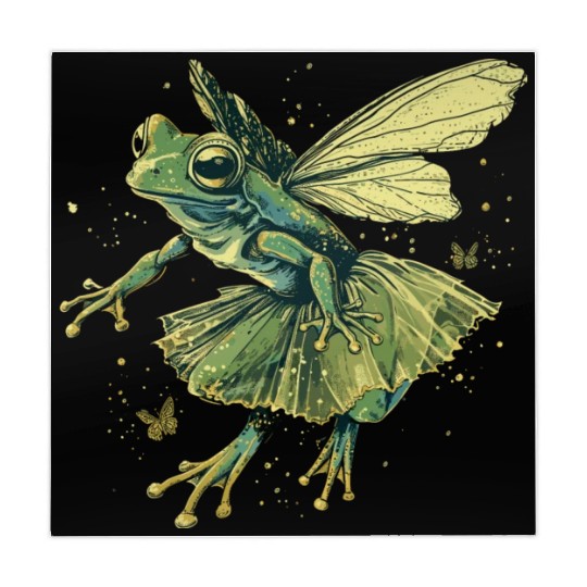 Ballet Frog Fairy Tale Amphibian Fantasy Animal Mahjong Mats